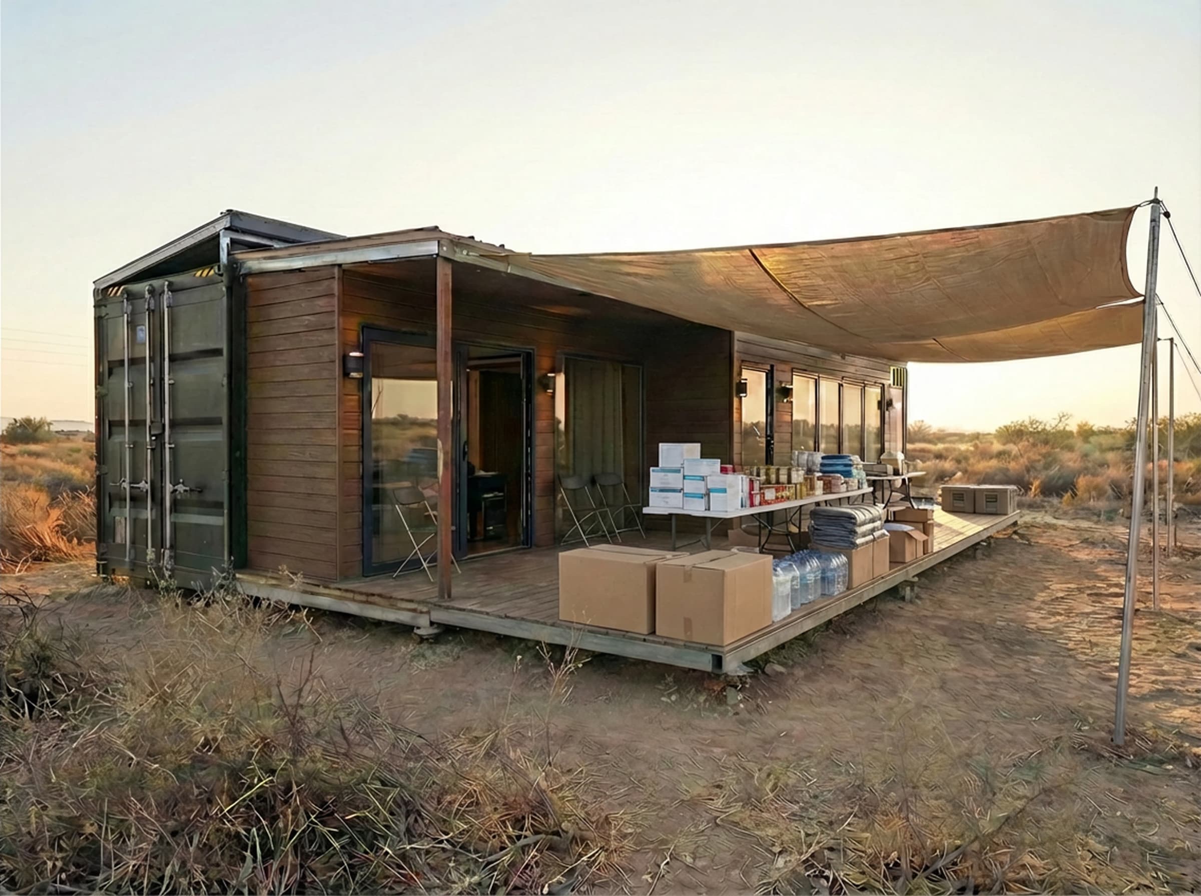 Dignified Shelter. Delivered Fast.